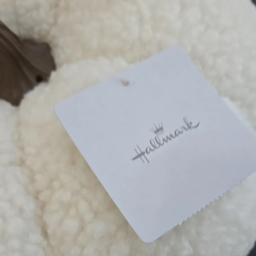 White Plush Fabric Pumpkin Decor Pillow - NWT